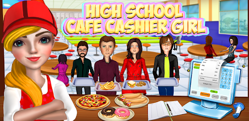 High School Cafe Cashier Girl - Kids Game pc screenshot