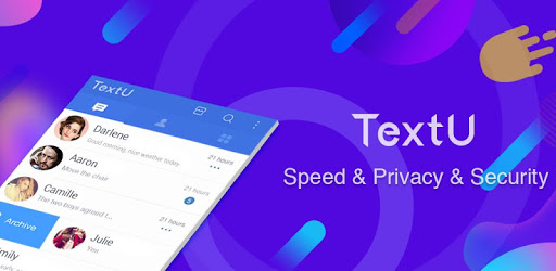 TextU - Private SMS Messenger, Call screening pc screenshot