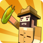Blocky Farm: Corn Professional icon