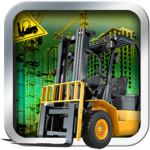 Airport Forklift Driving Heavy Machinery Sim 3D icon