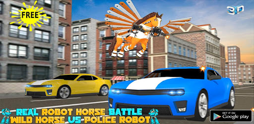 Real Robot Horse Battle:Wild Horse US Police Robot pc screenshot Real Robot Horse Battle:Wild Horse US Police Robot pc screenshot