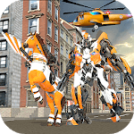 Real Robot Horse Battle:Wild Horse US Police Robot icon