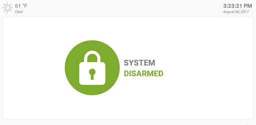 MQTT Alarm Control Panel pc screenshot MQTT Alarm Control Panel pc screenshot
