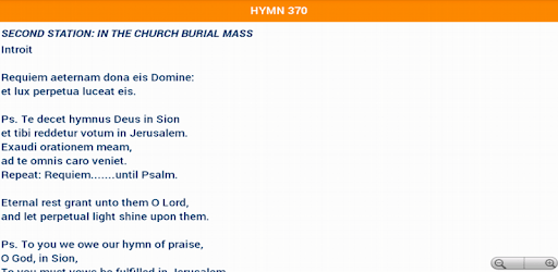 Catholic HymnBook pc screenshot