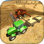 Farm Harvesting Cargo Tractor icon