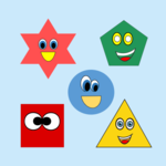 Shapes and Color For Kids for pc icon Shapes and Color For Kids for pc icon