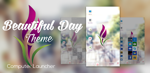 Beautiful Day Theme For Computer Launcher pc screenshot Beautiful Day Theme For Computer Launcher pc screenshot