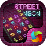 Street Neon MegaLauncher Theme icon