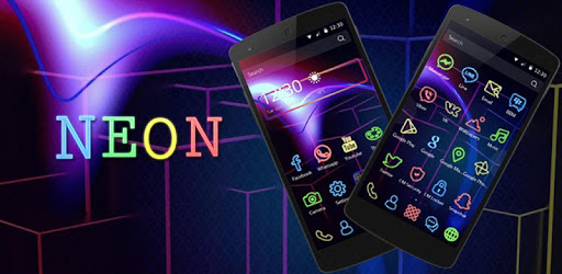 Neon Light Theme pc screenshot