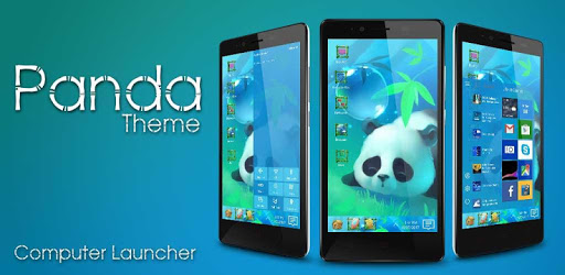 Panda Theme For Computer Launcher pc screenshot Panda Theme For Computer Launcher pc screenshot