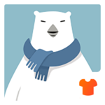 3D Theme - Polar Bear 3D Wallpaper & Icon icon