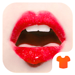 Lips Theme - Red Lips wallpaper & icon icon