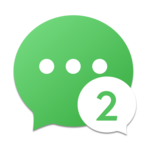2Face-2 Accounts for whatsapp&clone apps icon