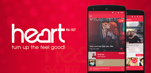 Heart Radio App pc screenshot Heart Radio App pc screenshot