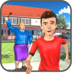 Virtual Neighbor High School Bully Boy Family Game icon