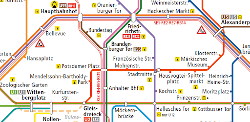 Berlin Subway Map (U Bahn etc) pc screenshot