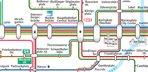 Munich Subway Map pc screenshot