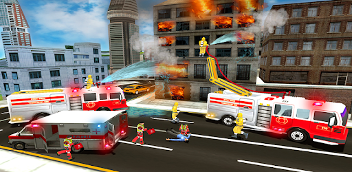Robot Firefighter Rescue Truck PRO: Real City Hero pc screenshot Robot Firefighter Rescue Truck PRO: Real City Hero pc screenshot