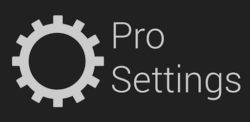 Pro Settings pc screenshot