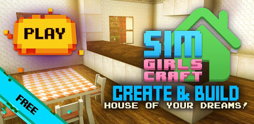 Sim Girls Craft: Home Design pc screenshot Sim Girls Craft: Home Design pc screenshot