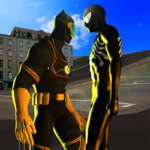 Venom Spider Superhero Vs Black Hero Panther Mafia icon