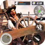 Caribbean Pirates Navy Shoot War icon