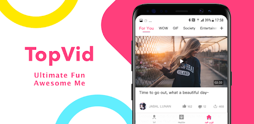 TopVid - Various videos, live shooting pc screenshot