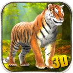 Wild Tiger Attack Simulator 3D icon
