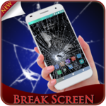 Broken Screen Game – Touch Crack Screen Effect icon