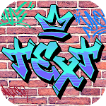 Graffiti Creator on Photo Text icon