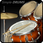 Simple Drums Rock - Realistic Drum Set icon