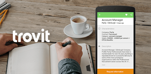 Find job offers - Trovit Jobs pc screenshot Find job offers - Trovit Jobs pc screenshot