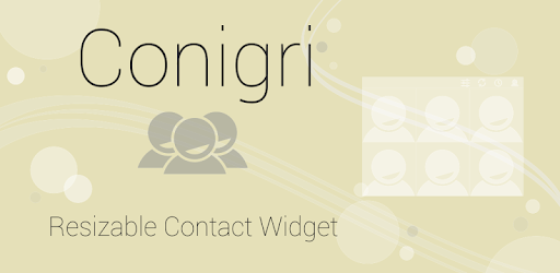 Conigri (Contact Widget) pc screenshot