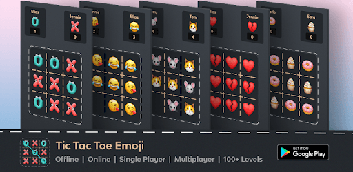 Tic Tac Toe Emoji - Online & Offline pc screenshot Tic Tac Toe Emoji - Online & Offline pc screenshot