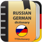 Russian-german and German-russian dictionary icon
