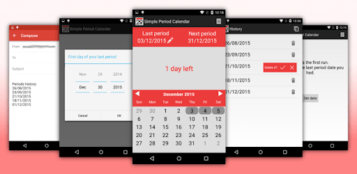 Simple Period Calendar pc screenshot Simple Period Calendar pc screenshot