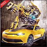 Real Transform Robot Car Fighting Game icon