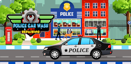 Police Car repair and wash pc screenshot Police Car repair and wash pc screenshot