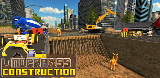 Mega City Underpass Construction: Bridge Building pc screenshot