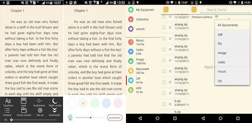 Txt reader (novel) and file manager(file explorer) pc screenshot Txt reader (novel) and file manager(file explorer) pc screenshot
