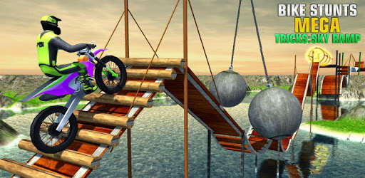 Bike Stunt Mega Tracks: Sky Ramp pc screenshot Bike Stunt Mega Tracks: Sky Ramp pc screenshot