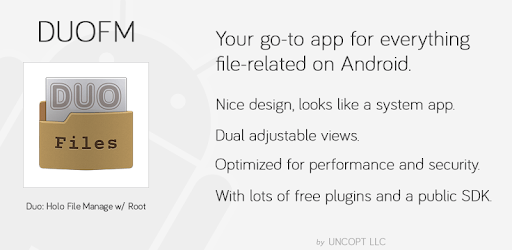 Duo: Holo File Manager w/ Root pc screenshot Duo: Holo File Manager w/ Root pc screenshot
