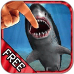 Shark Fingers 3D Aquarium FREE icon