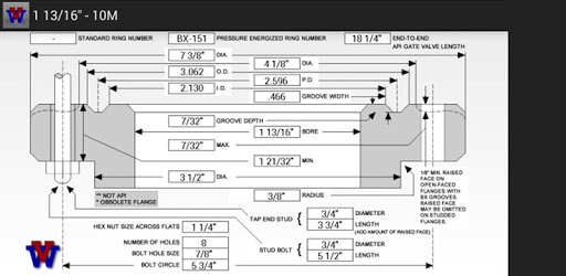 Virtual Flange Slide Rule pc screenshot Virtual Flange Slide Rule pc screenshot