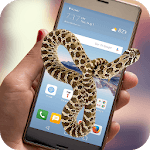 Snake On Screen - Live wallpaper joke icon