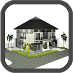 HOME LAYOUT DESIGN : interior / exterior icon