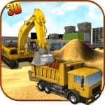 Heavy Excavator Crane Sim icon