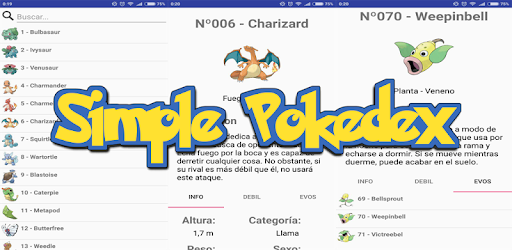 Simple Pokedex pc screenshot