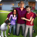 Virtual Grandpa: Amazing family Simulator icon