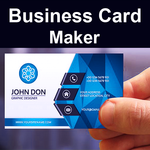 Business Card Maker Free Visiting Card Maker photo icon